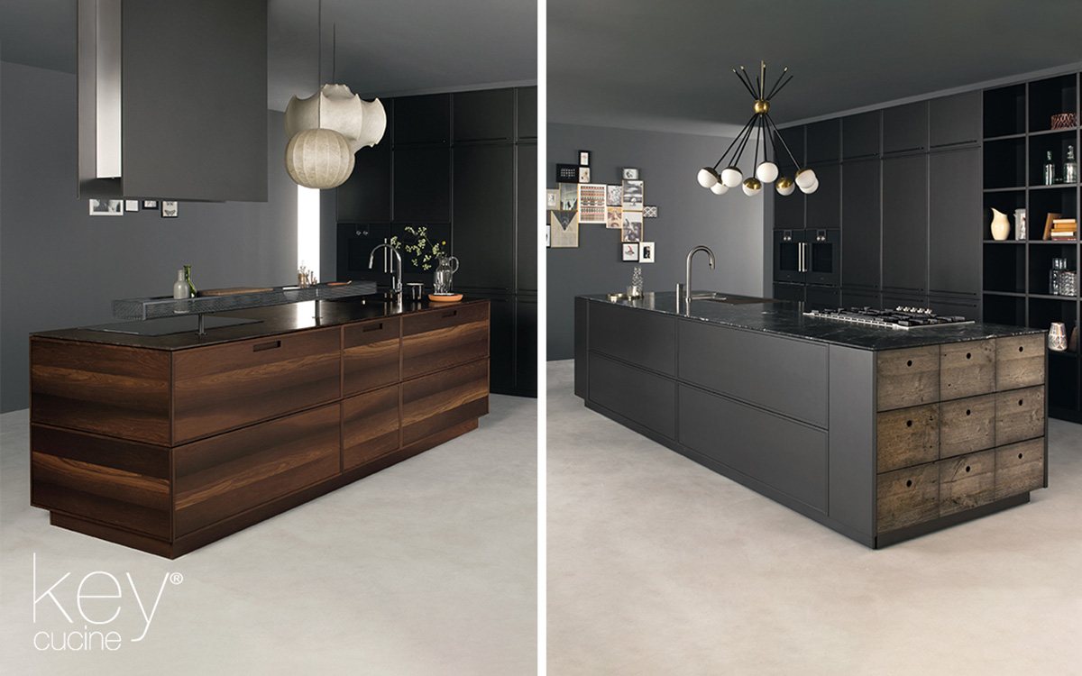 Playing with equilibrium in modern open-space kitchens