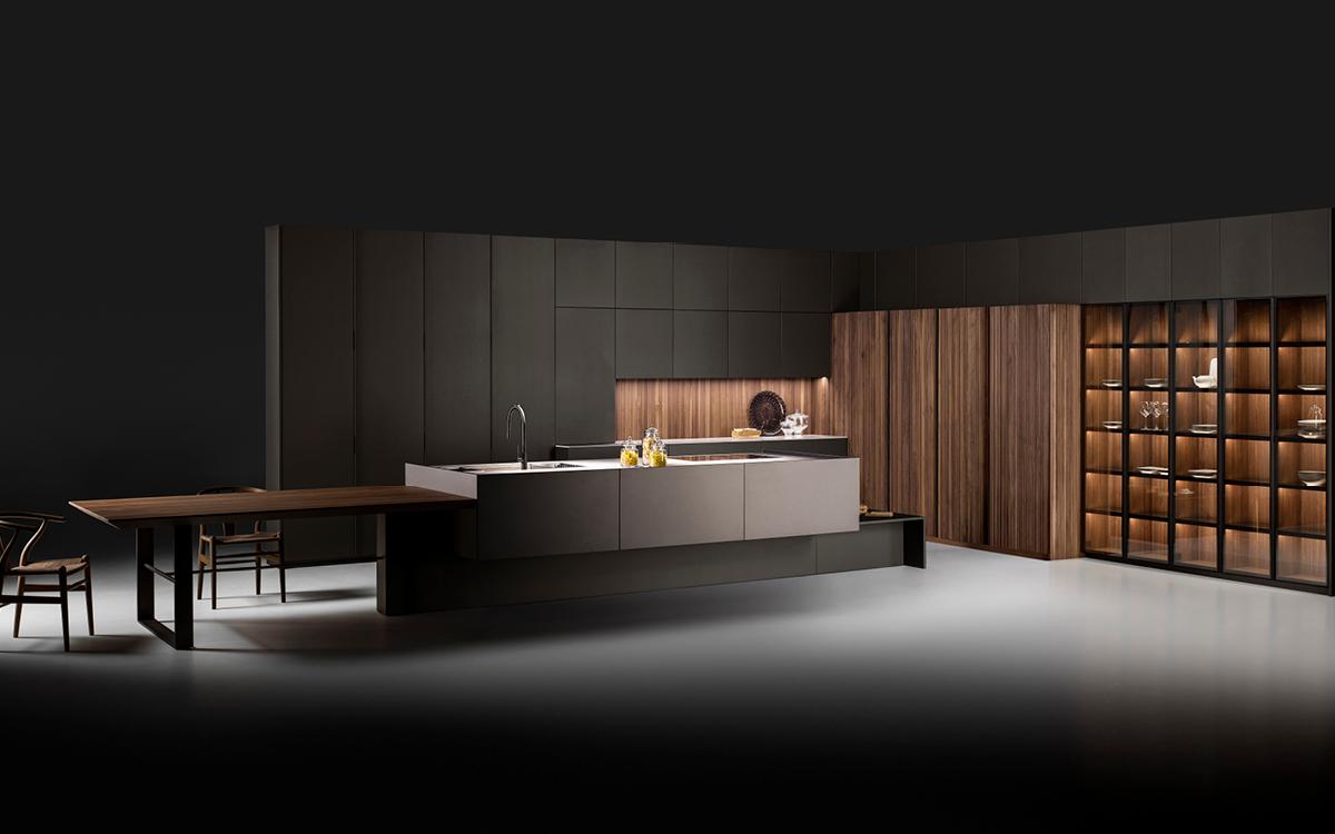 Key Cucine presents Strip, the luxury kitchen for those who like to perform over a hot stove