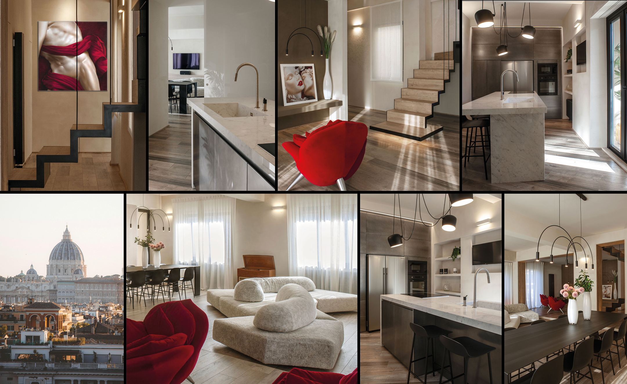 Rome Penthouse – Key Cucine con l’architetto Carola Vannini